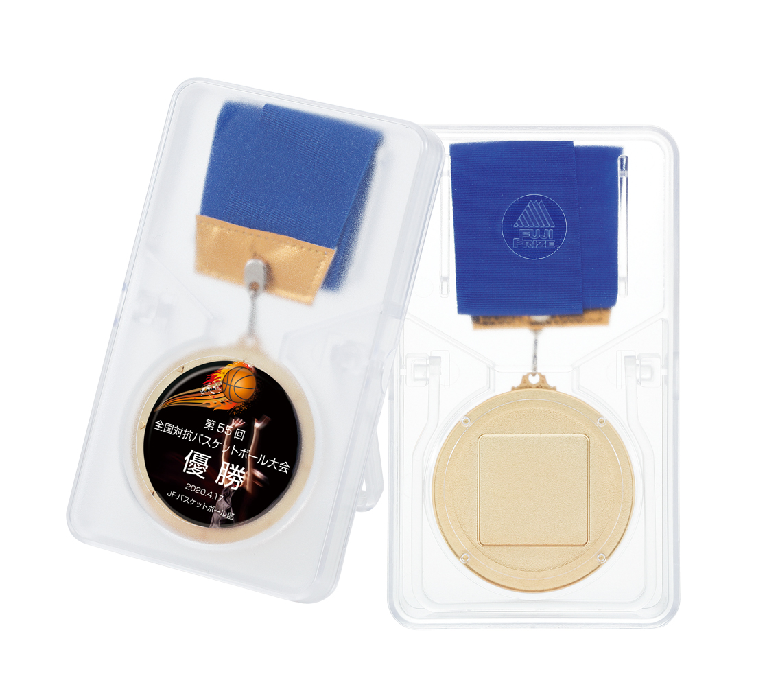市場 メダル LF-55メダル プラスチック製スタンドケース 優勝トロフィー 直径55mm 優勝カップ 優勝メダル 文字代無料 重量約80g